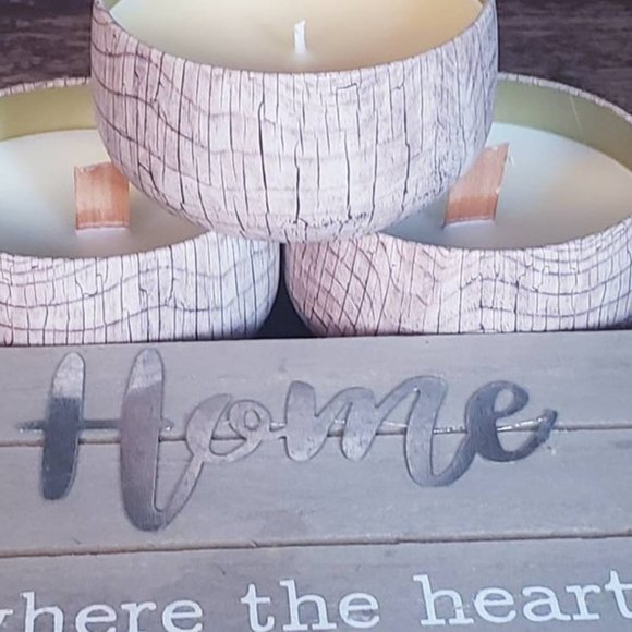 Pumpkin Scented Candle Made with Coconut Wax - Picture 1 of 2